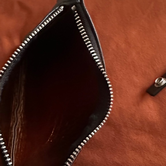 Michael Kors Monogram Black Belt Bag with Bold Silver Chain Detail - Picture 3 of 7